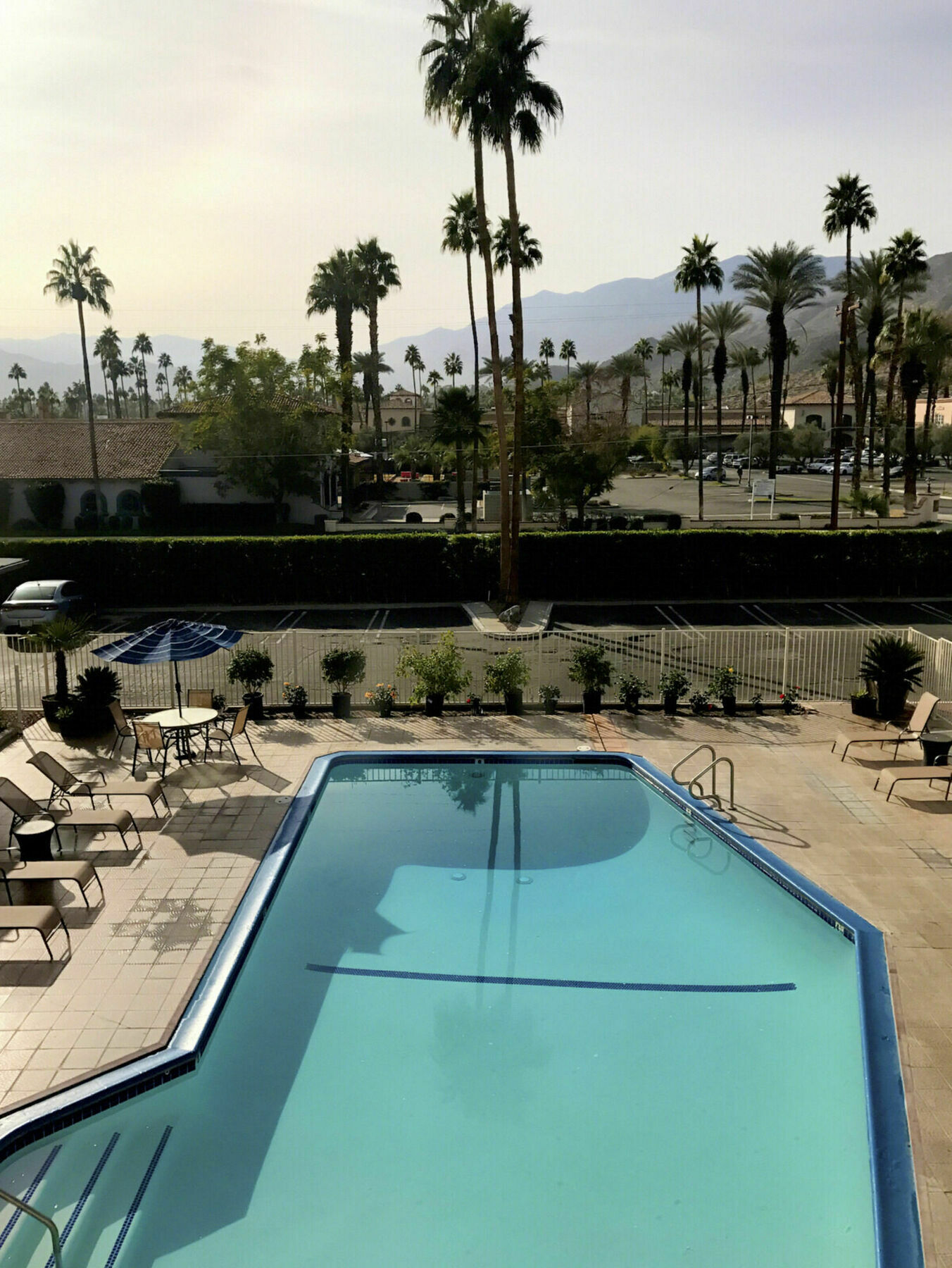 Delos Reyes Palm Springs Motel Eksteriør bilde